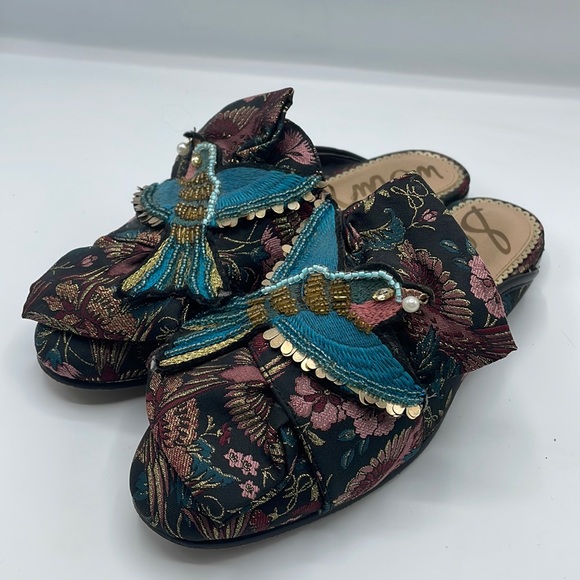 Sam Edelman Shoes - Sam Edelman Whimsical Beaded Bird Slip On Flats